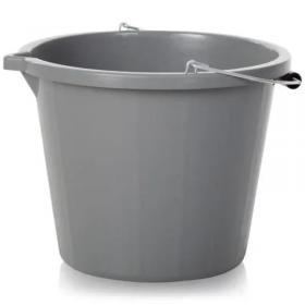 Wham Bam Grey Upcycled STRONG 10 Litre Bucket NWT5273