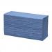 Maxima Z-Fold 1 Ply Blue Hand Towels 12x250s NWT5274
