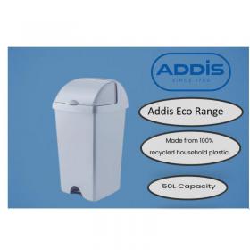 Addis Eco Range Roll Top Bin 50 Litre - PACK (3) NWT5316P