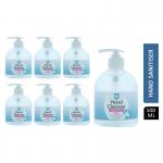 Fresh 500ml Medical Grade 70% Alcohol Gel Pump - PACK (24) NWT5324P
