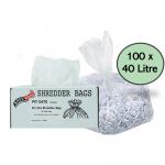 Safewrap Shredder Bag 40 Litre Pack 100 NWT5325