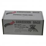 Safewrap Shredder Bag 100 Litre Pack 50s