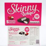 Skinny Whip Strawberry & Chocolate Snack Bar 5 Pack NWT5332