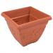 Wham Vineyard Terracotta Square Planter 37cm Squared H236 NWT5354