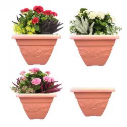 Wham Vineyard Terracotta Square Planter 32cm H236 NWT5354