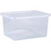 Wham Crystal Clear Plastic Storage Box 37 Litre NWT5369