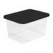 Wham Crystal Clear Plastic Storage Box 37 Litre NWT5369