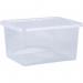 Wham Crystal Clear Plastic Storage Box 37 Litre - PACK (240) NWT5369P