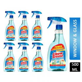 Elbow Grease Streak Free Glass Cleaner with Vinegar 500ml NWT5419