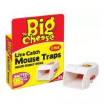Big Cheese Live Catch Mouse Traps 2 Pack STV155 NWT5422