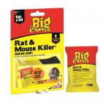 Big Cheese Rat & Mouse Killer Grain Bait 6x25g (STV244) NWT5436