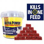 Big Cheese Ultra Power Block Bait Killer Station Refill 15x20g (STV568) NWT5438