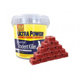 Big Cheese Ultra Power Block Bait Killer Station Refill 15x20g (STV568) NWT5438