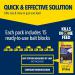 Big Cheese Ultra Power Block Bait Killer Station Refill 15x20g (STV568) - PACK (6) NWT5438P