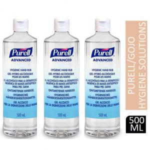Purell Hygienic Hand Rub 500ml Squeeze Top NWT5453