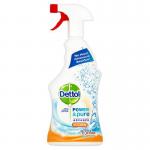 In the photograph, the Reckitt Benckiser Group plc Kitchen Cleaning Dettol Power & Pure Advance Kitchen Spray is displayed prominently. The packaging features the brand name and product name, with a label indicating the size of 1 litre. The product is new with tags and can be seen in its original packaging.