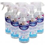 Milton Antibacterial Surface Spray 500ml - PACK (6) NWT5456P