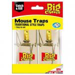Big Cheese Traditional Style Traps 4 Pack (STV040) NWT5459
