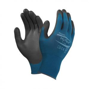 Image of Ansell Hyflex 11-616 BlueBlack XXL Gloves Pair NWT5461-XXL