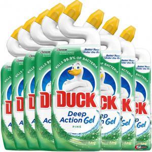 Toilet Duck 5in1 Green 750ml Pack 8 Nwt546p