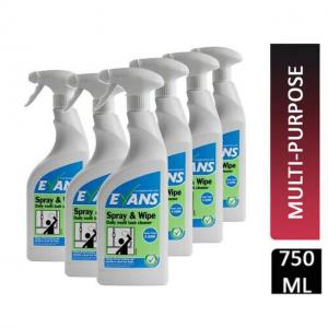 Click to view product details and reviews for Evans Vanodine Spray Wipe Daily Multi Task Cleaner 750ml Nwt5475.