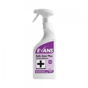 Click to view product details and reviews for Evans Vanodine Safe Zone Plus Rtu Disinfectant Cleaner 750ml Nwt5481.