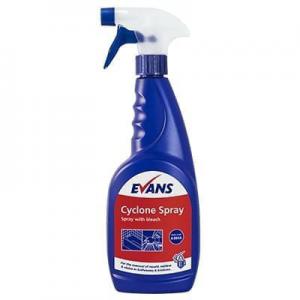 Click to view product details and reviews for Evans Vanodine Cyclone Spray With Bleach 750ml Nwt5482.