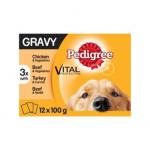 Pedigree Dog Pouches Mixed Selection in Gravy 12x100g  NWT5511