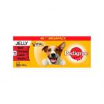 Pedigree Dog Pouches Mixed Selection in Jelly Mega Pack 40x100g NWT5514