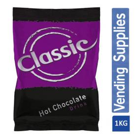 Classic Vending Hot Chocolate Creemchoc 1kg Bag - PACK (10) NWT551P