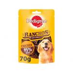 Pedigree Ranchos Dog Treats with Chicken 70g NWT5532