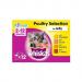 Whiskas 2-12 Months Kitten Pouches Poultry Selection in Jelly 12x100g NWT5558