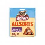 Bakers Chicken, Beef & Lamb Allsorts 98g - PACK (6) NWT5565P