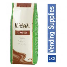 Le Royal Granulated Chocolate 1kg (Green Bag) - PACK (10) NWT557P