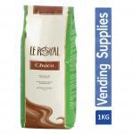 Le Royal Granulated Chocolate 1kg (Green Bag) - PACK (10) NWT557P