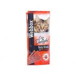 Webbox Cats Tasty Sticks Beef & Rabbit 6 Pack NWT5595