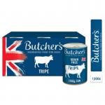 Butchers Tripe Dog Food Tin 1200g - PACK (6) NWT5607P