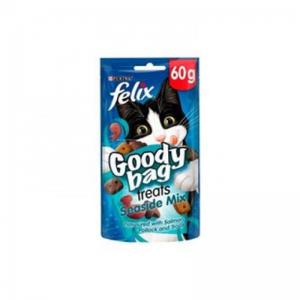 Felix Goody Bag Treats Seaside Mix 60g - PACK 8 NWT5624P