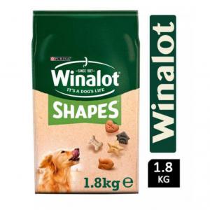 Winalot Dog Treats Shapes Dog Biscuits 1.8kg NWT5629P