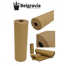 Belgravia Imitation Kraft Paper Rolls - 75gsm - 600mm x 200m NWT5633