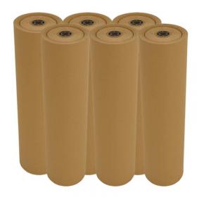 Belgravia Imitation Kraft Paper Rolls - 75gsm - 600mm x 200m NWT5633