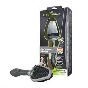 Image of FURminator Dual Grooming Brush All Dogs & Cats NWT5654
