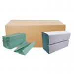 Janit-X C-Fold Hand Towel Standard, 1 Ply Green 210s - PACK (12) NWT565P