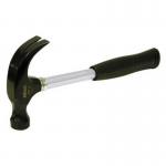Rolson 10339 16 oz Claw Hammer Tubular Steel, Silver Black NWT5688