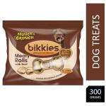 Munch & Crunch Dogs Bikkies Meaty Rolls With Beef 300g NWT5692