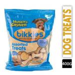 Munch & Crunch Dogs Bikkies Assorted Treats 400g NWT5693