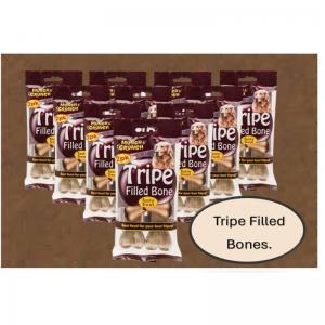 Munch & Crunch Dogs Tripe Filled Bone 2 Pack NWT5694