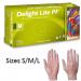 Delight Clear Powder Free SMALL Vinyl Gloves 100s - PACK (10) NWT569-SP