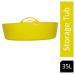 Gorilla Flexi Tub Yellow Shallow 35 Litre NWT5706