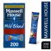 Maxwell House Mild Instant Coffee Box of 200 Sticks - PACK (4) NWT5708P